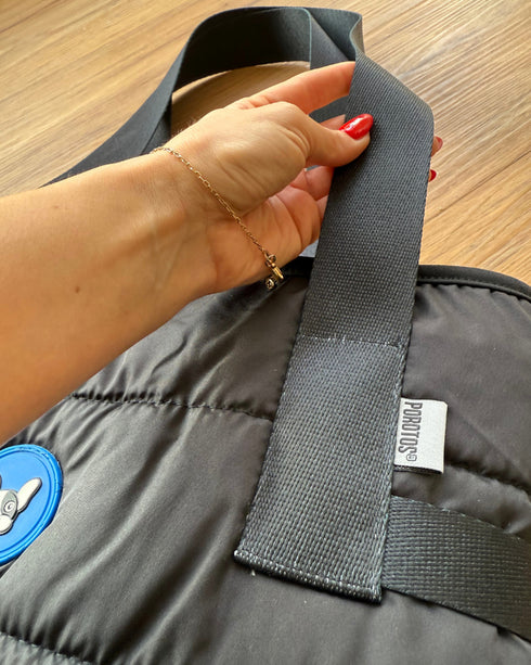 Mat Bag Teddy - Black